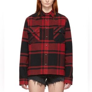 Off-White Plaid Shirt
